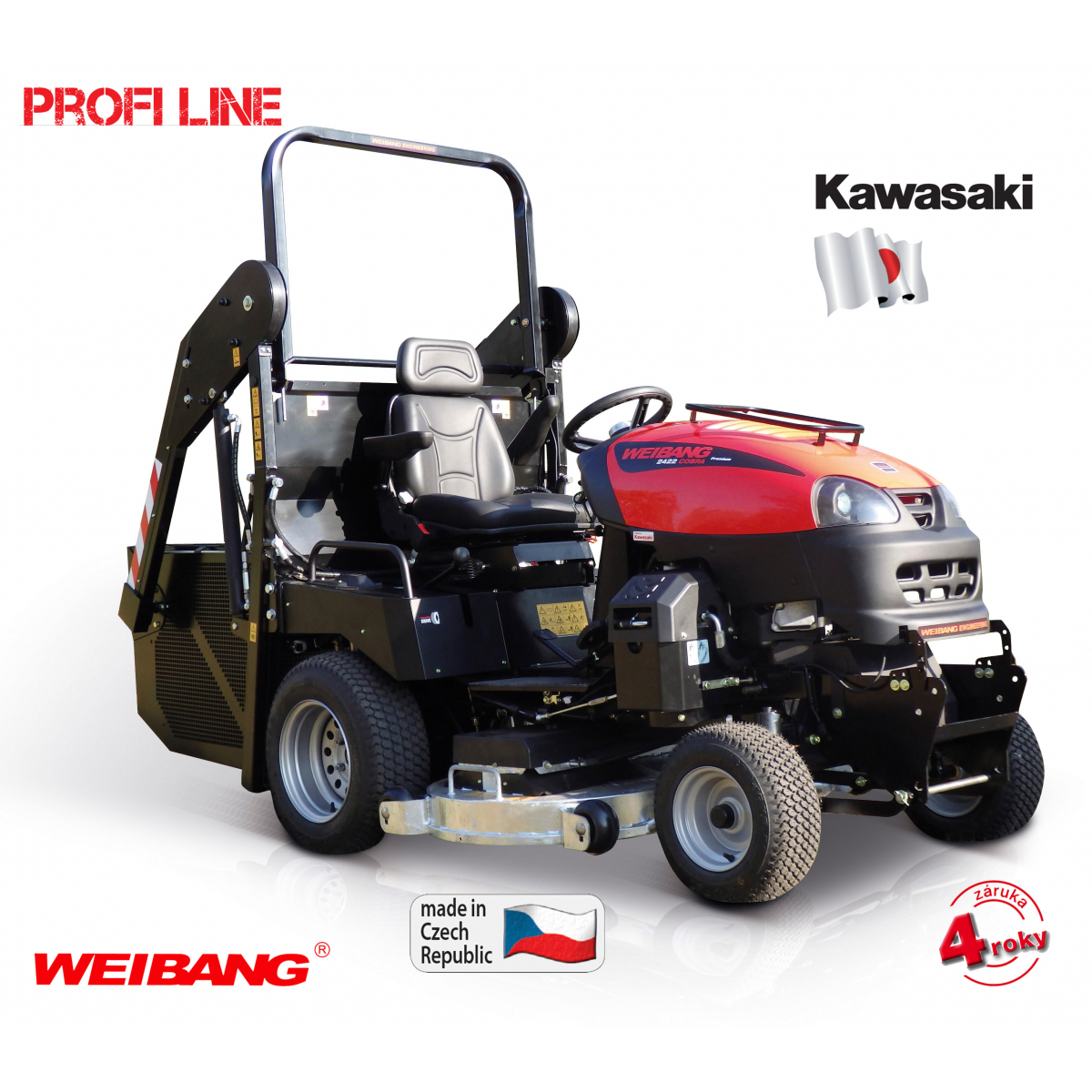 Záhradný traktor Weibang 2622 COBRA Premium + závažie