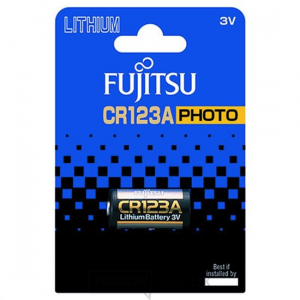 Fujitsu lithiová foto baterie CR123A, blistr 1ks