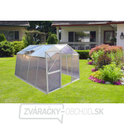 Skleník Lanitplast DODO BIG 8x10 PC 4 mm sivý gallery main image