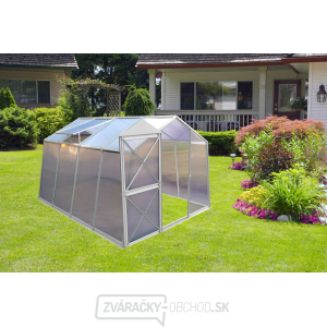 Skleník Lanitplast DODO BIG 8x10 PC 4 mm sivý gallery main image