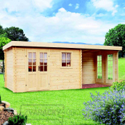 Záhradný domek LANITPLAST LEO M2 598 x 250 cm gallery main image