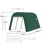 Plachtová garáž SHELTERLOGIC 3,0 x 4,6 m - 62589EU Náhľad