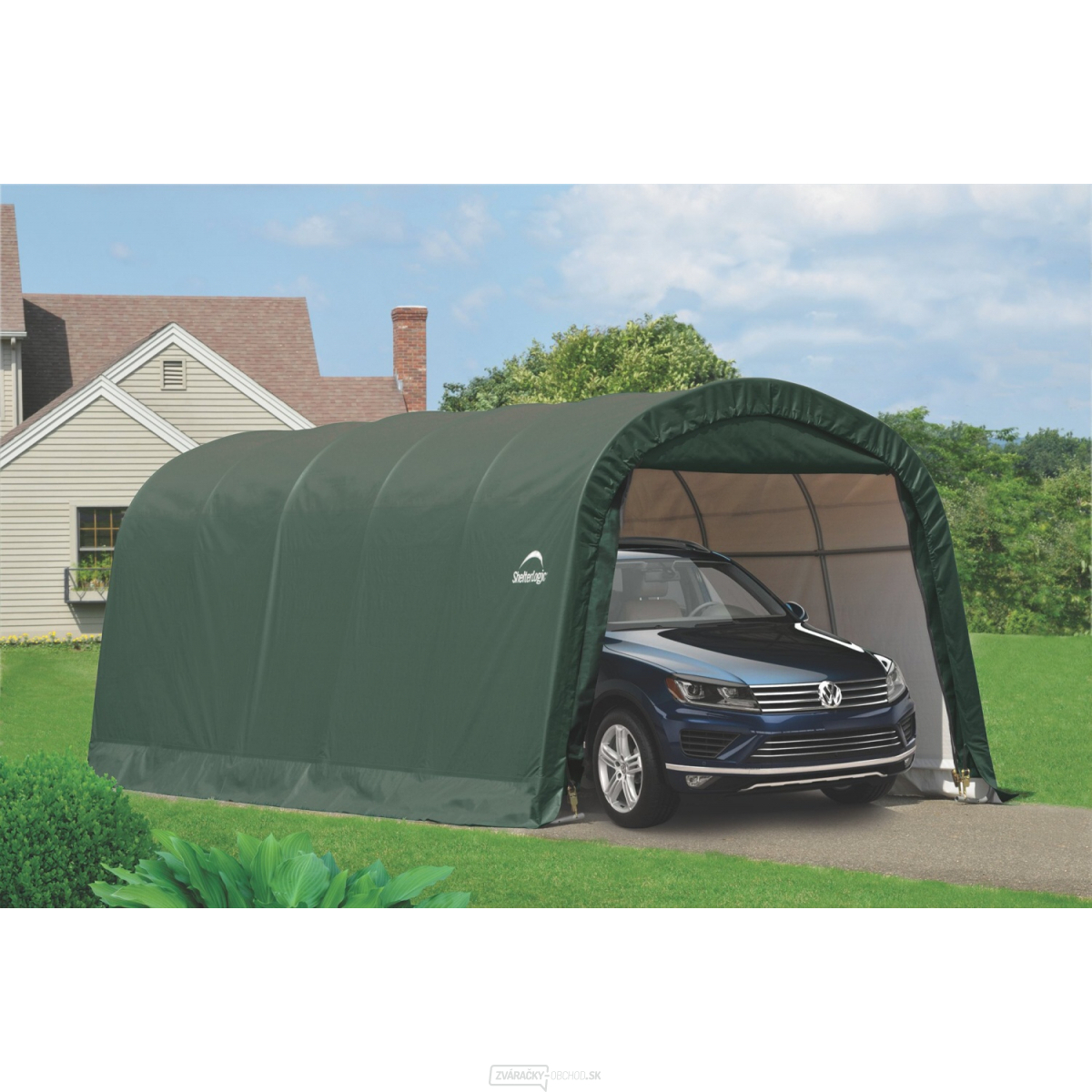 Plachtová garáž SHELTERLOGIC 3,7 x 6,1 m - 62760EU