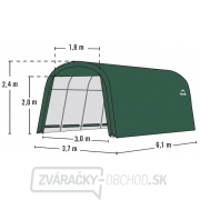 Plachtová garáž SHELTERLOGIC 3,7 x 6,1 m - 62760EU Náhľad