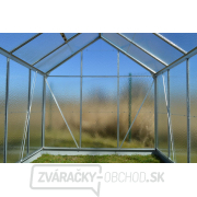 Skleník VITAVIA VENUS 2500 matné sklo 4 mm strieborný Náhľad
