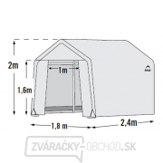 Plachtový skleník SHELTERLOGIC 1,8 x 2,4 m - 25 mm - 70600EU Náhľad