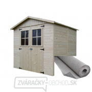 záhradný domček SOLID EVA 229 x 194 cm gallery main image
