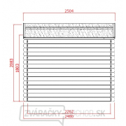Záhradný domček SOLID PAVEL 290 x 250 cm Náhľad