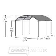 Prístrešok na auto MONARC SHELTERLOGIC 25866EU Náhľad