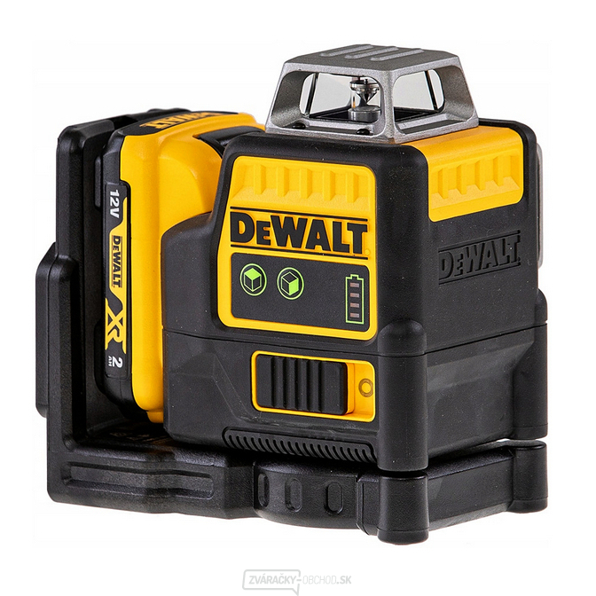 DCE0811D1G aku křížový zelený laser 2x360° 10,8V XR 1x2,0Ah DeWALT