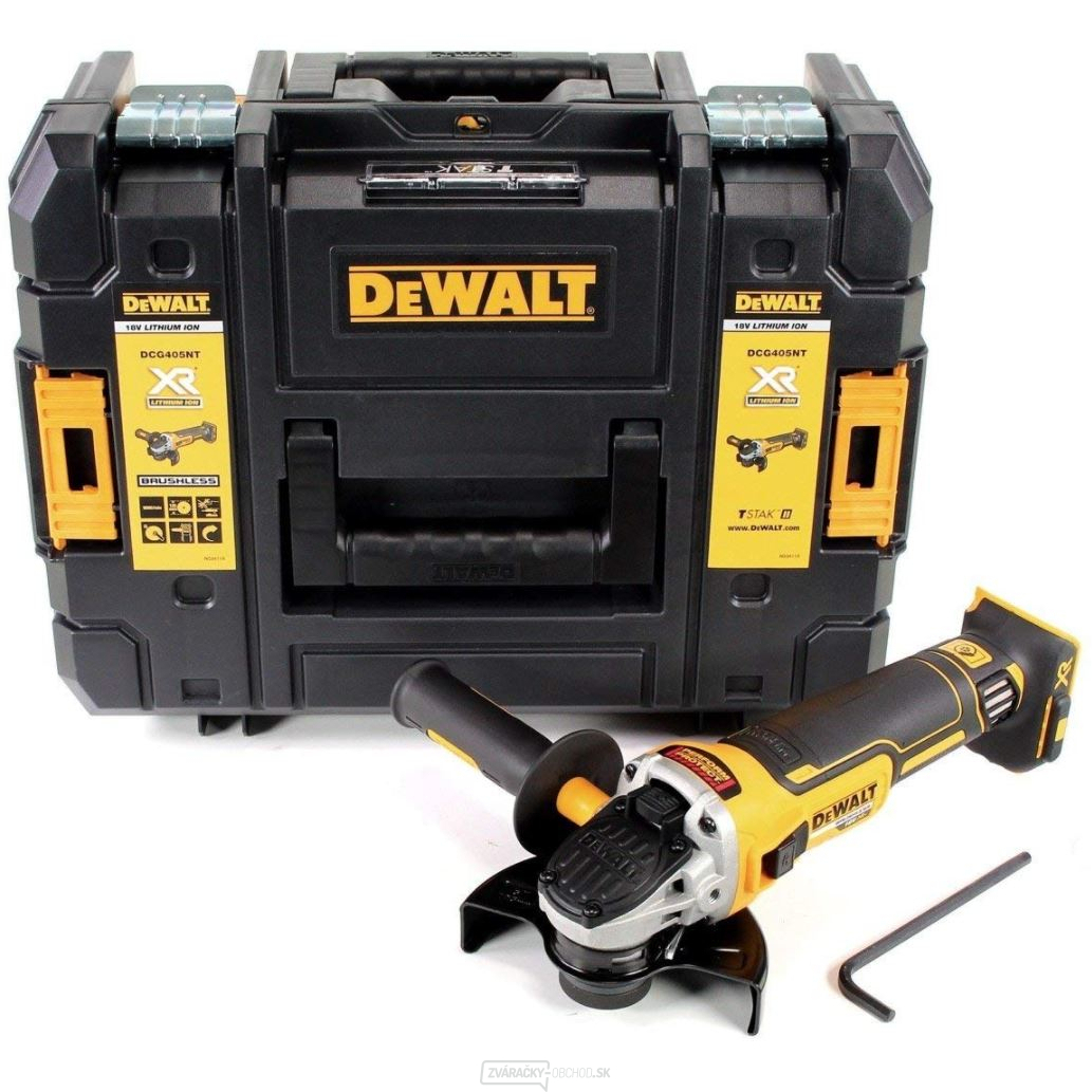 Aku uhlová brúska 125mm DeWalt DCG405NT - bez aku