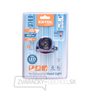 Čelovka 450L CREE XPL, nabíjací, USB, 10W CREE XPL, funkcia ZOOM náhled