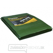 Plachta 20x20 m zosilnená nepremokavá s okami zelená 100g/m2 gallery main image