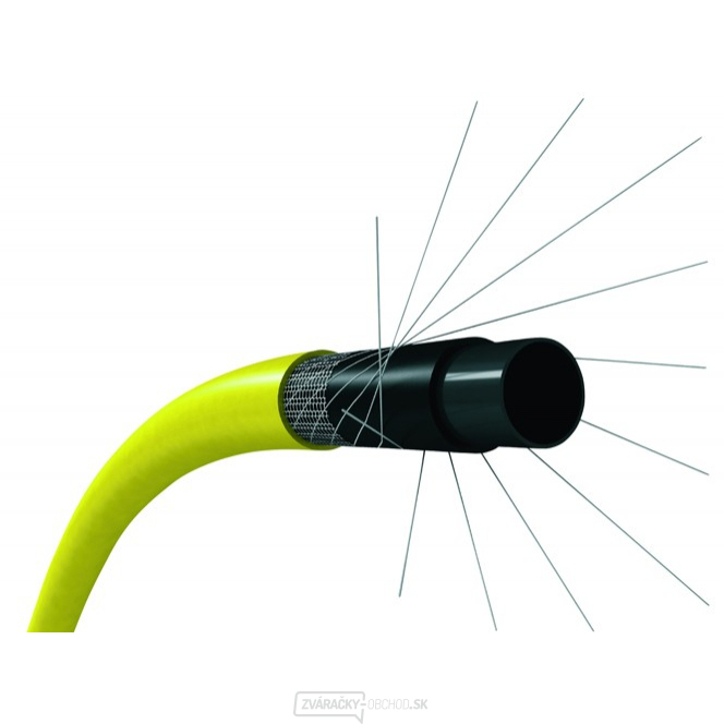 Hadice záhradný i pro pitnou vodu 1/2" 25m žlutá