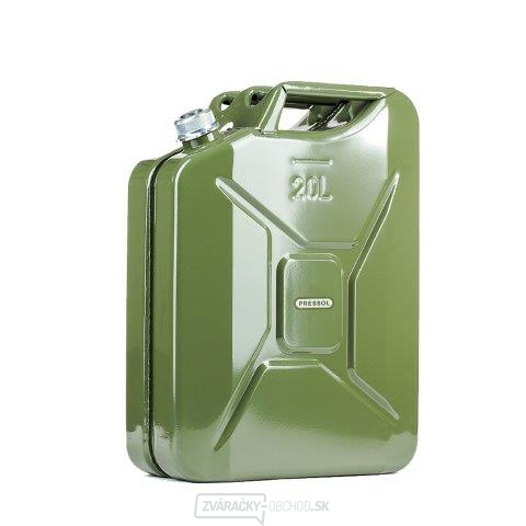 Kanister s magnetickým skrutkovacím uzáverom PRESSOL - objem 20l