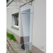 Univerzálny bočná stena Lanitplast UNI strieborná / PLEXI gallery main image