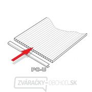 PC U-profily 4 mm pre skleník Lanitplast DODO 8x12 gallery main image