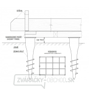 samonosný rošt LANITPLAST JESSICA 1 350 x 250 cm Náhľad