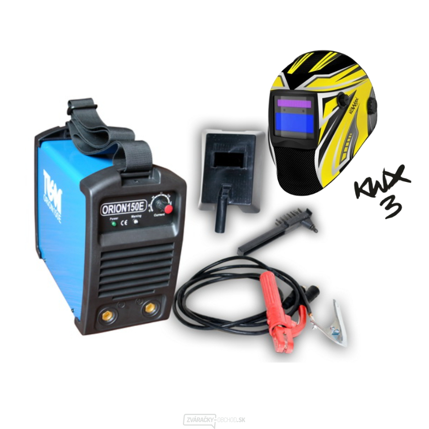 Zvárací invertor ORION 150 Set + samostmievacie kukla