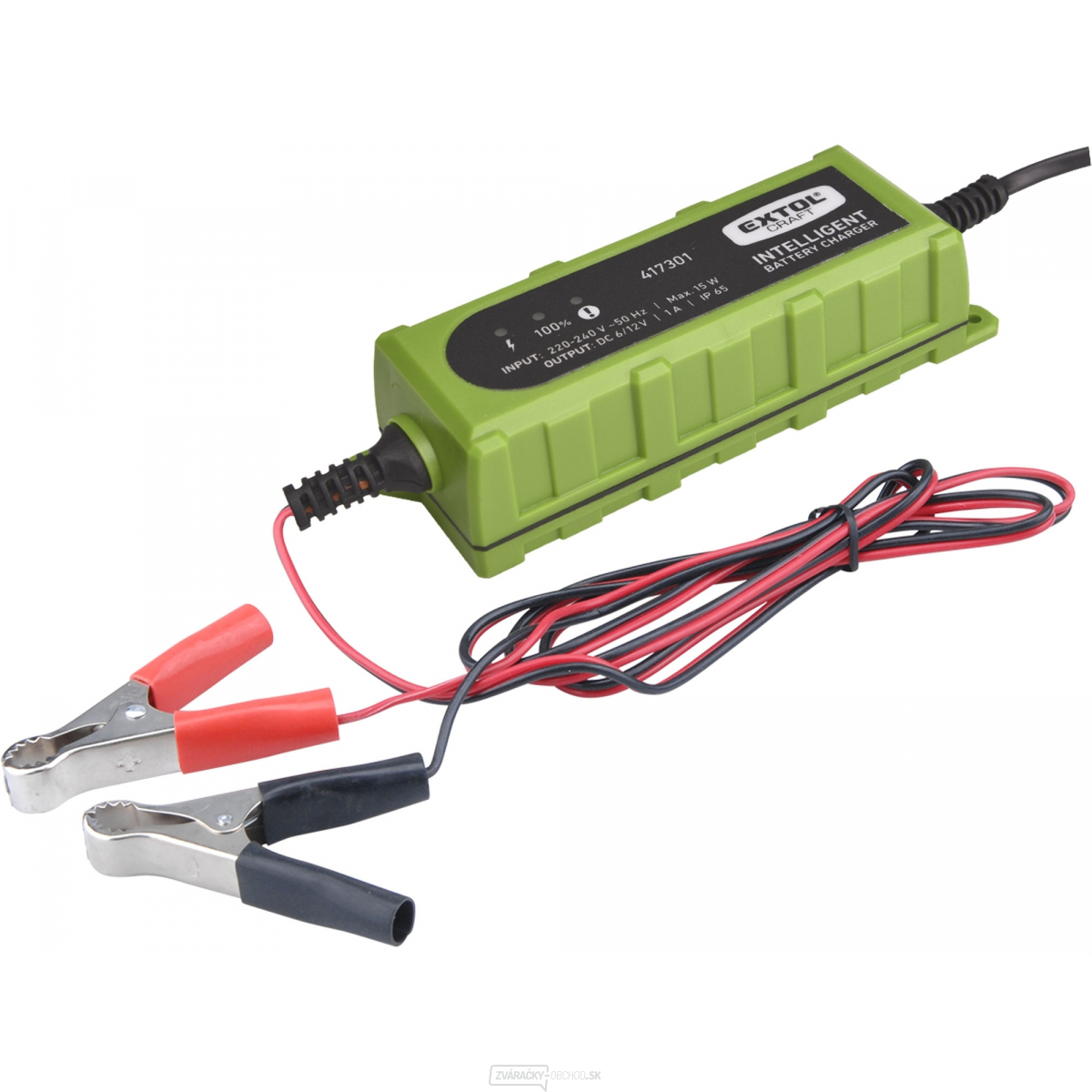Autonabíjačka 5-stupňová, riadená mikroprocesorom, 6 / 12V, 1A