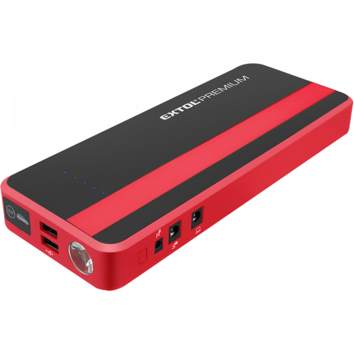 Jump štartér, 700A, pre naftové a benzínové motory, PowerBank 5V, 19V