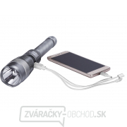 Svietidlo 800lm CREE, nabíjací s PowerBank, CREE T6 LED náhled