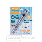 Svietidlo 800lm CREE, nabíjací s PowerBank, CREE T6 LED náhled