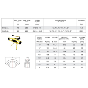 Prenosná hydraulická ohýbačka trubiek so stojanom SWG-2A Náhľad