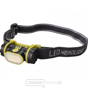 Čelovka širokouhlá 90Lm COB, 2W COB LED