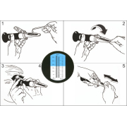 Refraktometer na meranie pivné mladiny/pivovarský cukromery ATC 32 Náhľad