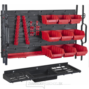 Nástenný panel s držiakmi náradia a ergoboxy Fixing Wall Max Nástenný panel s držiakmi náradia a ergoboxy Fixing Wall Max gallery main image