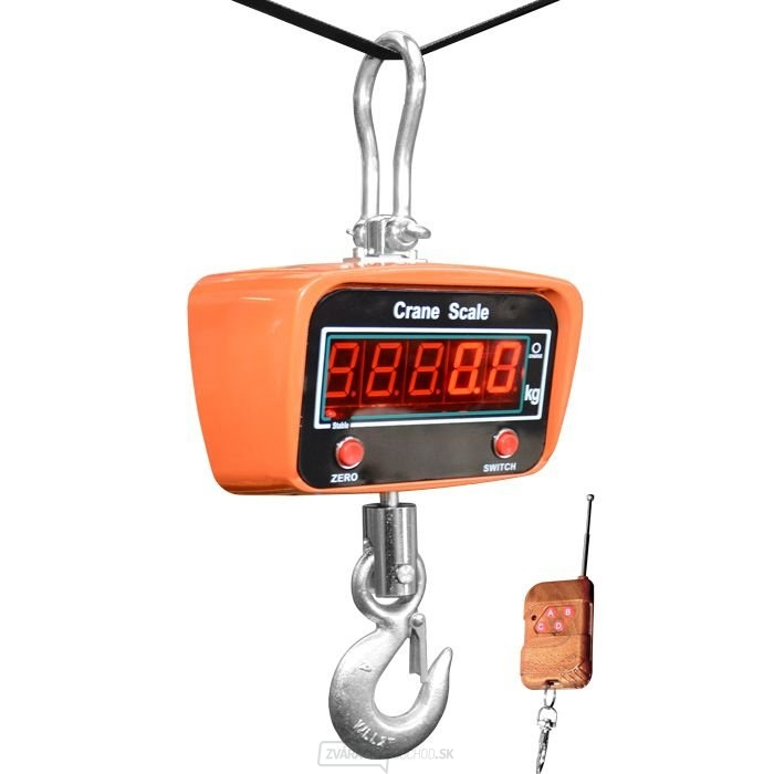 Závesná / žeriavová váha 1000 kg s diaľkovým ovládaním OCS-1000