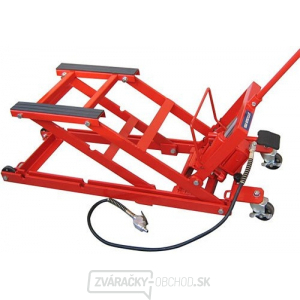 Paralelogramový hydraulicko-pneumatický pojazdný zdvihák ZD05157Q