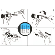 Refraktometr pro měření slanosti (mořské) vody ATC 10 Náhľad