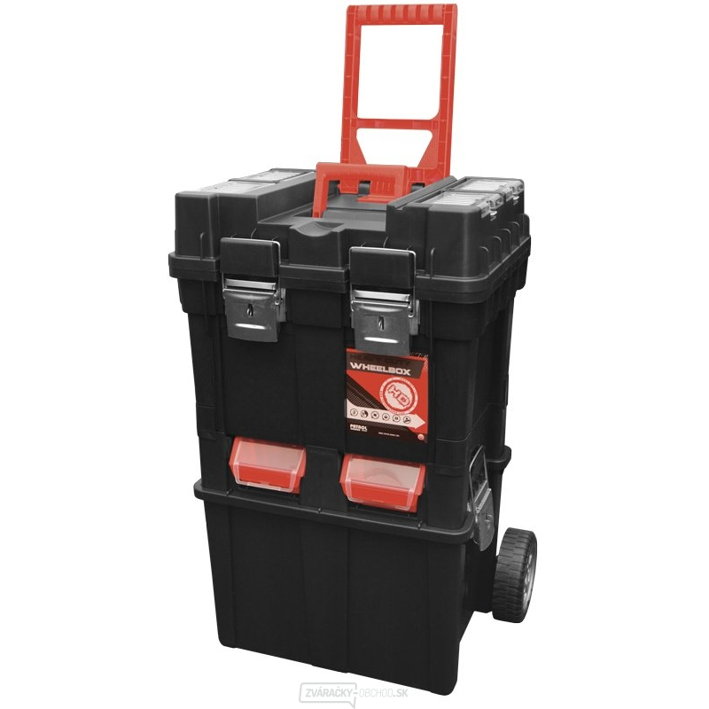 Pojazdný kufor na náradie wheelbox HD Compact 1