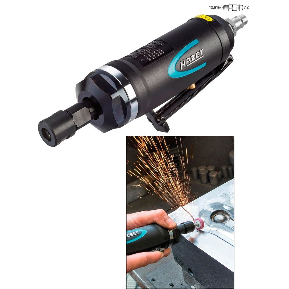 Pneumatická stopková priama brúska HAZET 9032 P-1