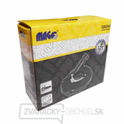 Odsávací kryt s kefovým vencom, 125mm Náhľad