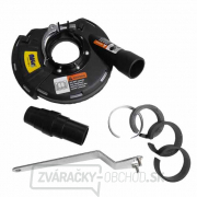 Odsávací kryt s kefovým vencom, 125mm Odsávací kryt s kefovým vencom, 125mm gallery main image