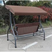 Záhradná hojdačka BARCELONA - Hnedá náhled