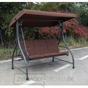 Záhradná hojdačka BARCELONA - Hnedá náhled