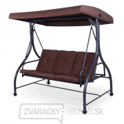 Záhradná hojdačka BARCELONA - Hnedá náhled