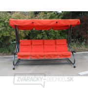 Záhradná hojdačka MILANO Oranžová Náhľad