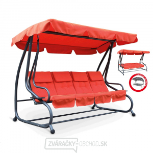 Záhradná hojdačka MILANO Oranžová Záhradná hojdačka MILANO Oranžová gallery main image