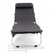 Lehátko BEACH - čierna náhled