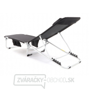 Lehátko BEACH - čierna náhled