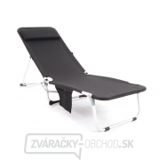 Lehátko BEACH - čierna náhled