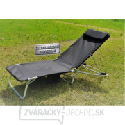 Lehátko BEACH - čierna gallery main image