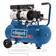 Scheppach HC 24 Si tichý bezolejový dvojvalcový kompresor 8 bar so vzdušníkom 24 l gallery main image