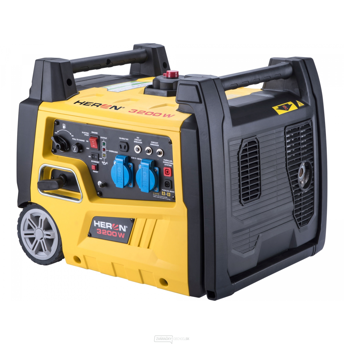 Elektrocentrála digitálna invertorová HERON 5,4HP / 3,2kW, elektrický štart