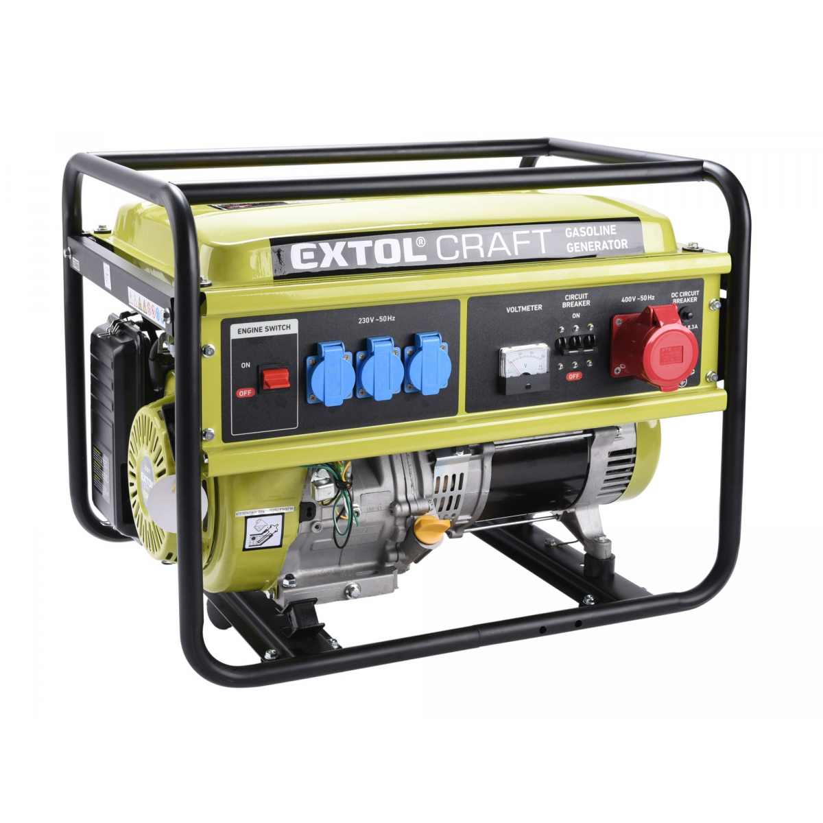 Elektrocentrála benzínová, 13HP / 5,5 kW (400V) 3x1,8kW (230V)